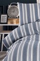 Lenjerie de pat pentru o persoana, L'essentiel Maison, Soft Line, Albastru navy