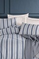 Lenjerie de pat dubla, L'essentiel Maison, Soft Line, Albastru navy
