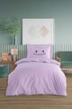 Lenjerie de pat dubla Super King (EU) (IT), 3 piese, L'essentiel Maison, Lububu, Lila
