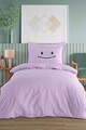 Lenjerie de pat dubla Super King (EU) (IT), 3 piese, L'essentiel Maison, Lububu, Lila