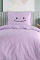 Lenjerie de pat dubla Super King (EU) (IT), 3 piese, L'essentiel Maison, Lububu, Lila