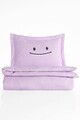 Lenjerie de pat dubla Super King (EU) (IT), 3 piese, L'essentiel Maison, Lububu, Lila
