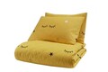 Set cuvertura matlasata dubla King (FR), 3 piese, L'essentiel Maison, Dide, Galben
