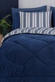 Set de dormit individual, L'essentiel Maison, Soft Line, Albastru navy