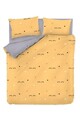 Lenjerie de pat dubla Super King (FR), 3 piese, L'essentiel Maison, Dide, Galben