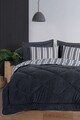 Set cuvertura si perna, L'essentiel Maison, Soft Line, Antracit