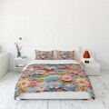 Set husă de pilotă dublă (FR), L'essentiel Maison, FLW_DVT25-10, Multicolor