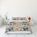 Set husă de pilotă dublă (FR), L'essentiel Maison, FLW_DVT25-12, Multicolor