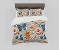 Set husă de pilotă dublă (FR), L'essentiel Maison, FLW_DVT25-12, Multicolor