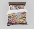 Set husă de pilotă dublă (FR), L'essentiel Maison, FLW_DVT25-16, Multicolor