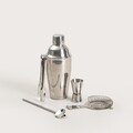 Set mix pentru cocktail Alcole, Homla, 5 piese, inox, argintiu