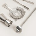 Set mix pentru cocktail Alcole, Homla, 5 piese, inox, argintiu