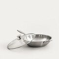 Tigaie Wok Arden, Homla, 34 cm, inox, argintiu