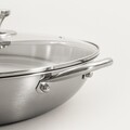 Tigaie Wok Arden, Homla, 34 cm, inox, argintiu