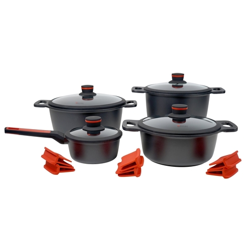 Set oale aluminiu, 8 piese 