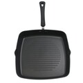 Tigaie grill patrata, aluminiu, 28x28cm, 