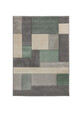 Covor Cosmos Mint/Grey/Cream, Flair Rugs, 160x230 cm, polipropilena, multicolor