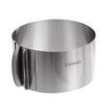 Inel reglabil tort, inox, 16/30x8,5cm - Zokura