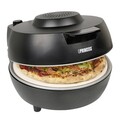 Aparat electric pizza, cu piatra, 1200W, Negru, 