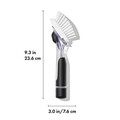 Perie de vase cu dozator detergent, 23,6 cm - OXO