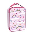 Geanta termoizolanta pentru pranz, 26,5 x 19,5 cm, Unicorn Rainbows - Ion8
