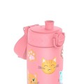 Sticla apa pentru copii Slim, inox, 600ml, Cats - Ion8