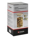 Recipient sticla, Ø9,5cm, 1100ml, Cu capac din bambus - Zokura