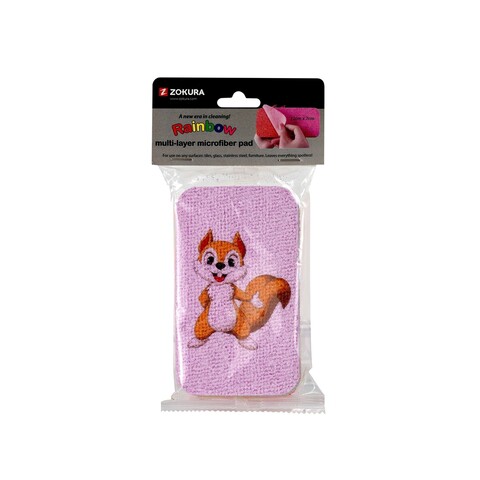 Burete multistrat pentru curatare, 12 straturi, 12 x 7 cm - Zokura