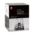 Set 2 rasnite electrice pentru sare si piper, cu baza de incarcare - Zokura