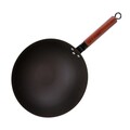 Tigaie wok, otel carbon, 30 cm - Zokura