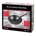 Tigaie wok, otel carbon, 30 cm - Zokura
