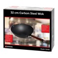 Tigaie wok, otel carbon, 32 cm - Zokura