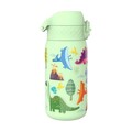 Sticla apa pentru copii, inox, 320ml, Surf Green, Dinosaurs - Ion8
