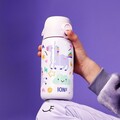 Sticla apa pentru copii, inox, 400ml, Unicorns - Ion8