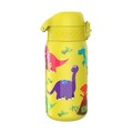 Sticla apa pentru copii, inox, 400ml, Yellow, Dinosaurs - Ion8