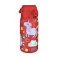 Sticla apa pentru copii, inox, 400ml, Red, Unicorns - Ion8