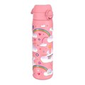 Sticla apa pentru copii Slim, inox, 600ml, Unicorn Rainbows - Ion8