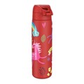 Sticla apa pentru copii Slim, inox, 600ml, Red, Unicorns - Ion8
