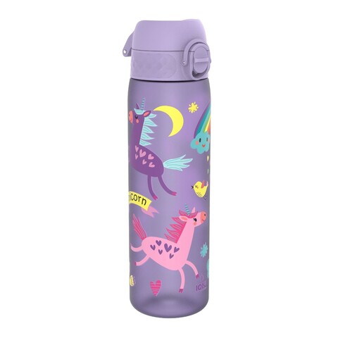 Sticla apa pentru copii Slim, recyclon, 500ml, Periwinkle, Unicorns - Ion8