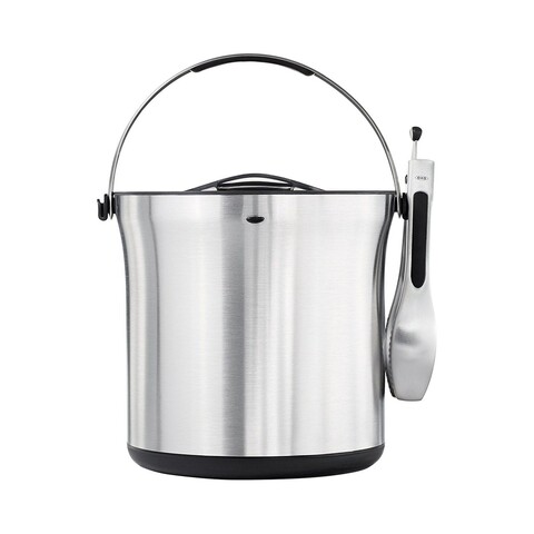 Set galetusa si cleste pentru gheata, inox - OXO