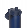 Sticla apa Slim, recyclon, 500ml, Navy - Ion8