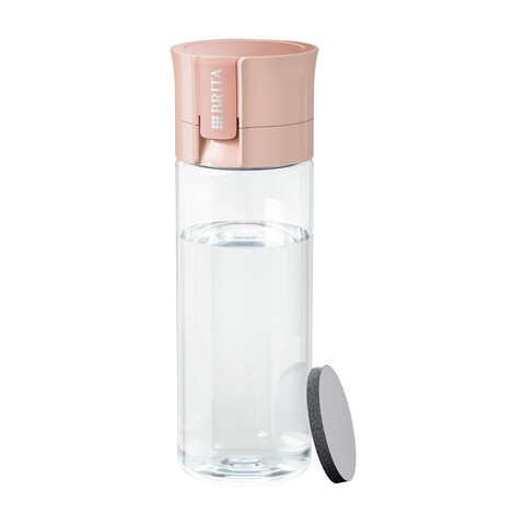 Sticla filtranta BRITA Vital 600 ml (Apricot) + 2 filtre MicroDisc
