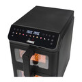 Friteuza dubla cu aer cald, 5,6+5,6 L, 3000W, Negru - Princess