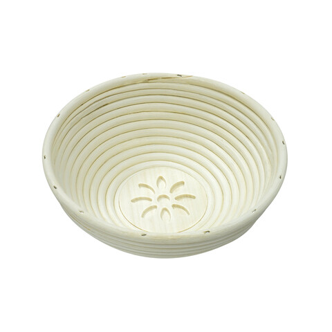 Cos rotund pentru dospire aluat, 23 cm, ratan - Zokura