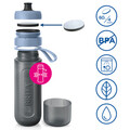 Sticla filtranta BRITA Active 600 ml (Darkblue) + 2 filtre MicroDisc