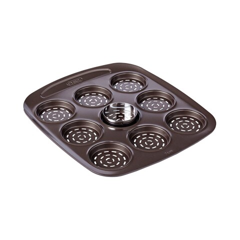 Tava mini-pizza, otel carbon, 30x28cm, 
