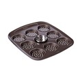 Tava mini-pizza, otel carbon, 30x28cm, 