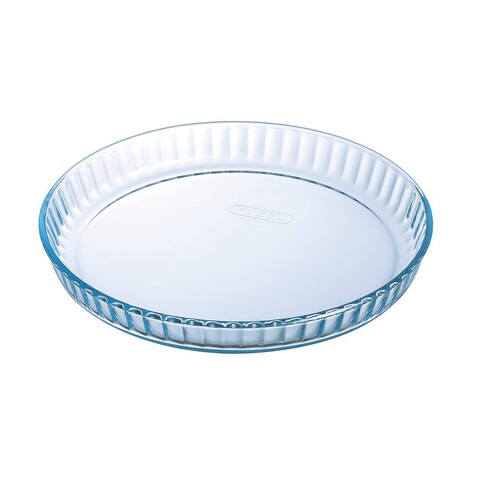 Tava tarta din sticla termorezistenta, 28cm - Pyrex