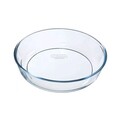 Set 2 forme tarta, sticla termorezistenta, 26cm/28cm - Pyrex