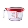 Cana gradata, cu capac, sticla termorezistenta, 1000ml - Pyrex